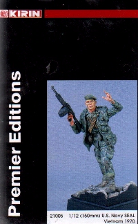 Kirin 21005 US NAVY SEAL VIETNAM Plastic models 1:12 Kirin 21005 US NAVY SEAL VIETNAM Plastic models 1:12