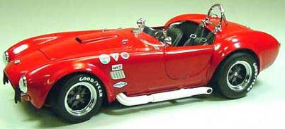 Kyosho 08046R Shelby Cobra 427 S/C Racing screen Miniatures 1:18