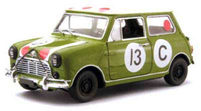 Kyosho 08103BT MINI Cooper 1966 No 13 VAINQUEUR BATHURST Die cast 1:18