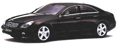 Kyosho 08401BK Mercedes Benz CLS Miniatures 1:18 Kyosho 08401BK Mercedes Benz CLS Miniatures 1:18