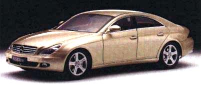 Kyosho 08401LBE Mercedes Benz CLS Miniatures 1:18 Kyosho 08401LBE Mercedes Benz CLS Miniatures 1:18