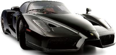 Kyosho 08606BK Ferrari Enzo Miniatures 1:12