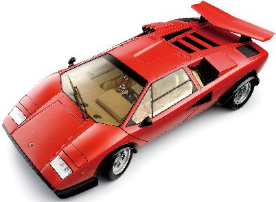 Kyosho 08613R LAMBORGHINI LP 500S Miniatures 1:12
