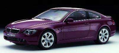 Kyosho 08701CR Bmw 645 Ci E63 Miniatures 1:18 Kyosho 08701CR Bmw 645 Ci E63 Miniatures 1:18