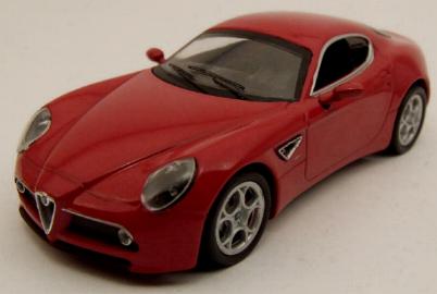 M4 7023 Alfa Roméo 8c compétition Die cast 1:43 M4 7023 Alfa Roméo 8c compétition Die cast 1:43