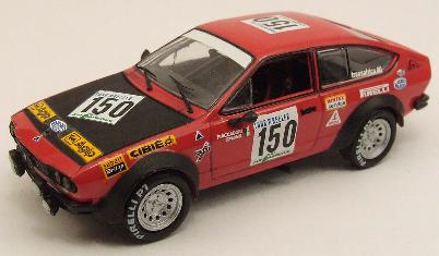 M4 7121 ALFA 2000 GTV T. AFRICA Die cast 1:43