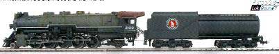 Mehano 1932 SANTA FE GREAT NORTHERN T241 Die cast 