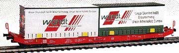 Mehano 19846 CONTAINERS WANDT DC T216 Die cast 