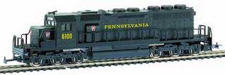 Mehano 26386 SD 40 PRR PENNSYLVANIA AC T019 Die cast 