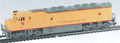 LOCOMOTIVE DIESEL MILWAUKIE AC T012