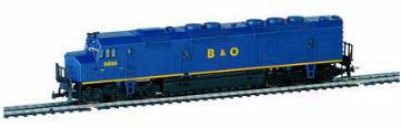 LOCOMOTIVE DIESEL B & O AC T012