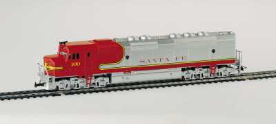 LOCOMOTIVE DIESEL AT & SF DC T012