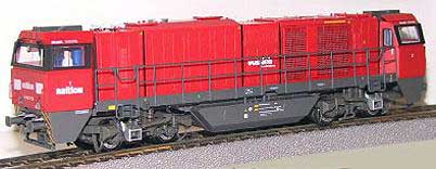 Mehano 3921 VOSSLOH G2000 RAI DC DIGITAL SON 275 Die cast 