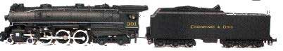 Mehano 4709 LOCOMOTIVE HUDSON CHESAPEAKE T264 Die cast Mehano 4709 LOCOMOTIVE HUDSON CHESAPEAKE T264 Die cast
