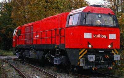VOSSLOH G 2000 DC RAILION 275