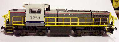 Mehano 7151 VOSSLOH HLD 7751 DC ANVERS T285 Miniatures 