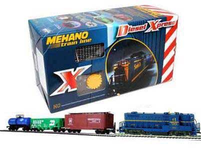Mehano T770 coffret DIESEL Express FRET SNCF HO Die cast 