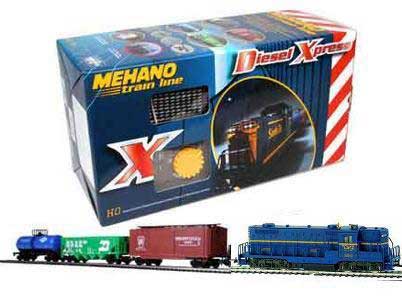 Mehano T770 coffret DIESEL Express FRET SNCF HO Miniatures 