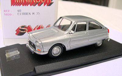 Mini-route 040 CITROEN M 35 Miniatures 1:43 Mini-route 040 CITROEN M 35 Miniatures 1:43