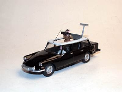 CITROEN DS avec CAMERAMAN