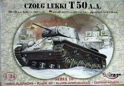 Mirage Hobby 35106 T 50 AA CHAR LEGER Plastic models 1:35 Mirage Hobby 35106 T 50 AA CHAR LEGER Plastic models 1:35