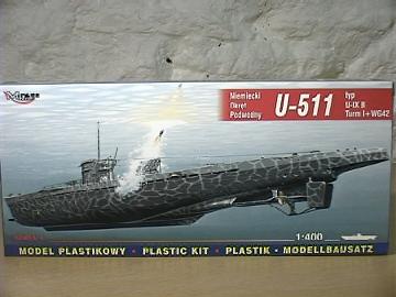 Mirage Hobby 40042 U511 IXB + WG42 SS MARIN Maquettes 1:400