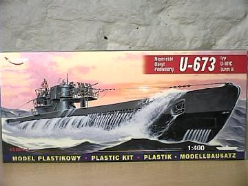 Mirage Hobby 40412 U 673 VIIC/T2 SS.M.ALLEMANDE Maquettes 1:400