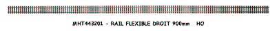 Mondial Hobby TR443201 24 RAILS FLEX ROIT 900mm HO Plastic models Mondial Hobby TR443201 24 RAILS FLEX ROIT 900mm HO Plastic models