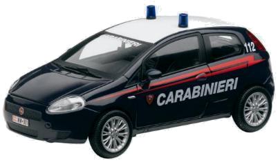 Mondo 50083 GRANDE PUNTO CARABINIERI Die cast 1:18 Mondo 50083 GRANDE PUNTO CARABINIERI Die cast 1:18