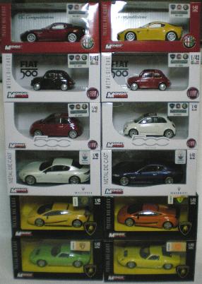 Mondo 53140 ITALIAN COLLECTION X24 Miniatures 1:43 Mondo 53140 ITALIAN COLLECTION X24 Miniatures 1:43