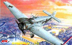 MPM 72110 JUNKERS W 34 Plastic models 1:72 MPM 72110 JUNKERS W 34 Plastic models 1:72