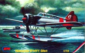 MPM 72111 YOKOSUKA E14Y1 GLEN Plastic models 1:72 MPM 72111 YOKOSUKA E14Y1 GLEN Plastic models 1:72
