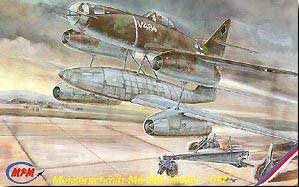 MPM 72112 ME262MISTEL+ME262A-2A/U2 Plastic models 1:72 MPM 72112 ME262MISTEL+ME262A-2A/U2 Plastic models 1:72