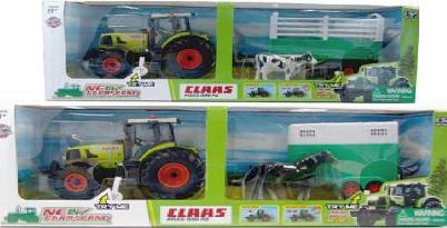 New Farmsland Models 72024 TRACT.CLAAS MET+REM.SON.LU Die cast 1:32