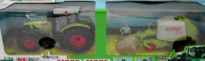 New Farmsland Models 72034 TRACT.CLAAS MET+ACC.SON.LU Die cast 1:32