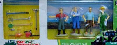 New Farmsland Models 74014 COFFRET 4 FIGUR.+ ACCESSOI Die cast 1:32