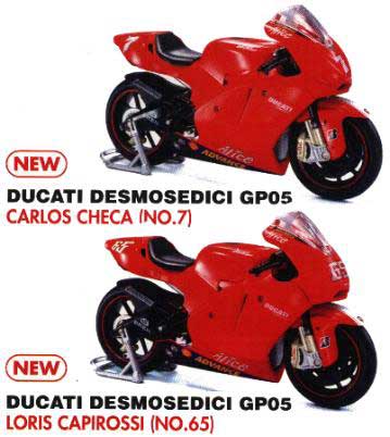 New Ray 03204 Ducati DESMOSEDICI CARLOS CHECA ET LORIS CAPIROSSI x24 Miniatures 1:32 New Ray 03204 Ducati DESMOSEDICI CARLOS CHECA ET LORIS CAPIROSSI x24 Miniatures 1:32