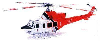 BELL 412 LAFD POMPIER