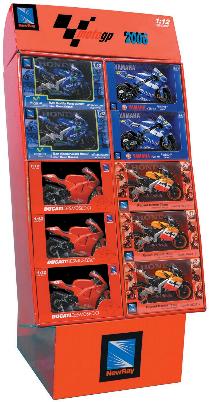 New Ray 42818 Présentation MOTO Assortiment X20 Die cast 1:12