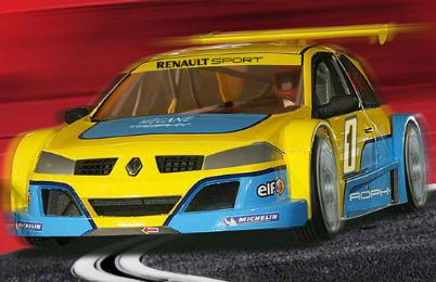 Ninco 50429 Renault Megane trophy champion monde Die cast Ninco 50429 Renault Megane trophy champion monde Die cast