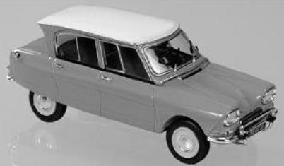 Norev 153515 Citroën AMI 6 1961 Miniatures 1:43 Norev 153515 Citroën AMI 6 1961 Miniatures 1:43