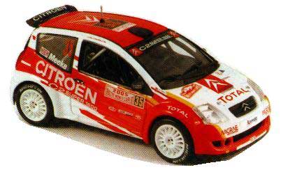 Norev 155253 CITROEN C2 1600 Monte Carlo 2005 Die cast 1:43