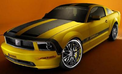 LE817 NOREV 182700 Voiture 1/18 1:18 Ford Mustang Cesam by Parotech jaune