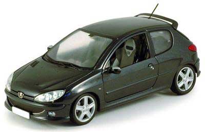 Norev 184725 Peugeot 206 RC Die cast 1:18