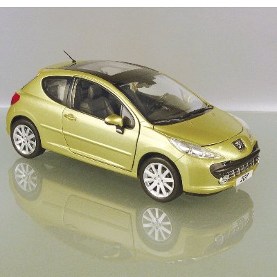 Norev 184758 Peugeot 207  LACERTA Die cast 1:18
