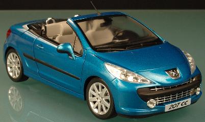 Norev 184765 Peugeot 207 CC NEYSHA Die cast 1:18