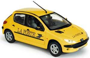Norev 472607 Peugeot 206 POSTE Die cast 1:43 Norev 472607 Peugeot 206 POSTE Die cast 1:43
