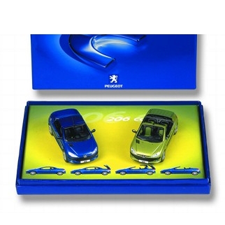 Norev 472681 Peugeot 206 CC COFFRET Die cast 1:43