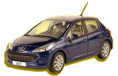 Norev 472750 Peugeot 207 5 PORTES PREMIUM Die cast 1:43