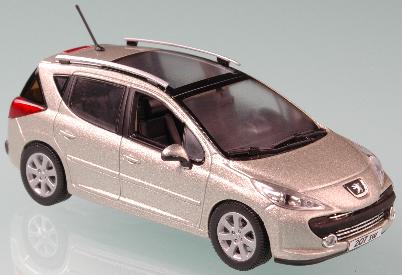 Norev 472780 Peugeot 207 SW CENDRE 2007 Die cast 1:43